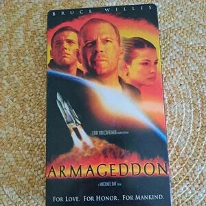 Movie VHS ARMAGEDDON SCI-FI ACTION